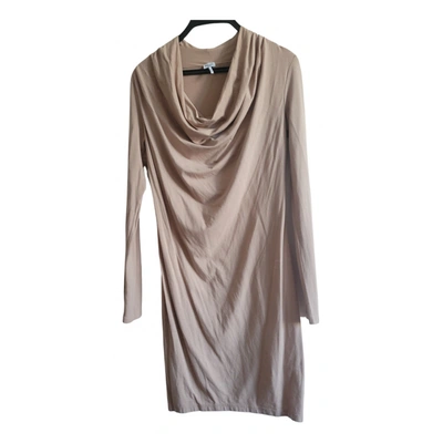 Pre-owned Splendid Mid-length Dress In Beige