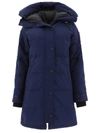 Canada Goose Shelburne Notched Brim Parka In Atlantic Navy