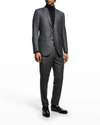 ERMENEGILDO ZEGNA MEN'S PINSTRIPE WOOL SUIT