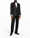 BRIONI MEN'S SOLID WOOL TUXEDO