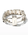 GIVENCHY G CHAIN LOCK SMALL BRACELET