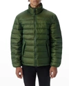 THE VERY WARM MEN'S PACKABLE FUNNEL-NECK PUFFER JACKET