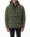 THE VERY WARM MEN'S PACKABLE PULLOVER PUFFER JACKET