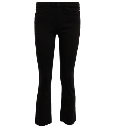 3x1 N.y.c. Claudia Extreme High-rise Straight Jeans In Black