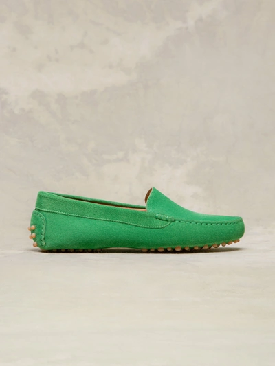 M. Gemi The Felize Suede In Jewel Green