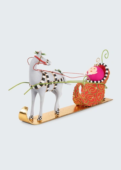Patience Brewster Jingle Bells Sleigh With Shoe Figure