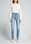 Kobi Halperin Marika Silk-blend Blouse In White