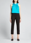 KOBI HALPERIN CROPPED CADY PANTS