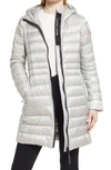 Canada Goose Cypress Hooded Puffer Jacket In Silverbirch