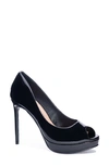 CHINESE LAUNDRY HUXLEY PEEP TOE PLATFORM PUMP