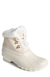 Sperry Women's Saltwater Alpine Cold Weather Booties Women's Shoes In White