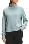 The North Face Long Sleeve Chabot T-shirt In Silver Blue