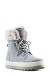 Cougar Vanetta Polar Plush Suede Winter Booties In Ash Blue