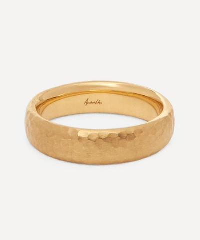 Annoushka 18kt Yellow Gold Organza Band Ring