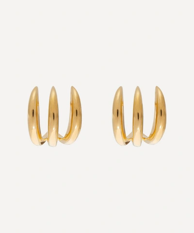 Missoma 18ct Gold Plated Vermeil Silver Claw Stud Earrings