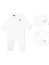 VERSACE MEDUSA-PATCH BABYGROW SET