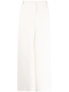 VALENTINO CROPPED WIDE-LEG TROUSERS