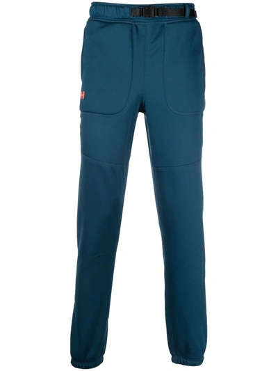 Puma Slim-cut Tailored Trousers In Blue