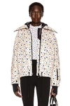 Moncler Genius Womens Pastel Pink X 3 Moncler Grenoble Chambairy Printed Shell-down Jacket M In Blush Printed