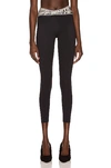 Off-white Logo Band Athletic Leggings In Black