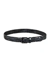 BOTTEGA VENETA SPAZZOLATO THIN BELT