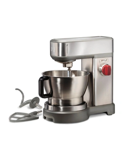Wolf Gourmet High-performance Stand Mixer (6.6l) In Metallic
