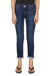 Frame Le Garcon Straight Leg Jeans In Dublin Grind