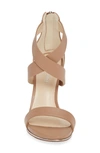 Kenneth Cole New York Brooke Sandal In Latte Leather