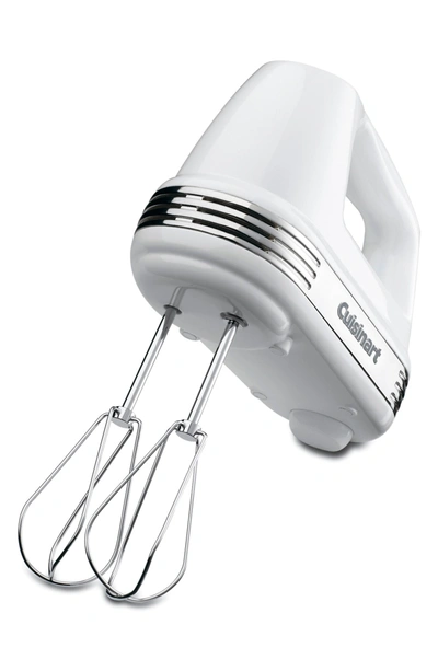 Cuisinart Power Adantage 5-speed Hand Mixer In White