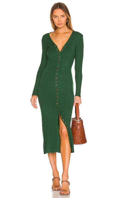 Lpa Kavala Sweater Dress In Green