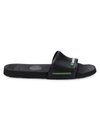Havaianas Men's Brazil Logo Slides In Black