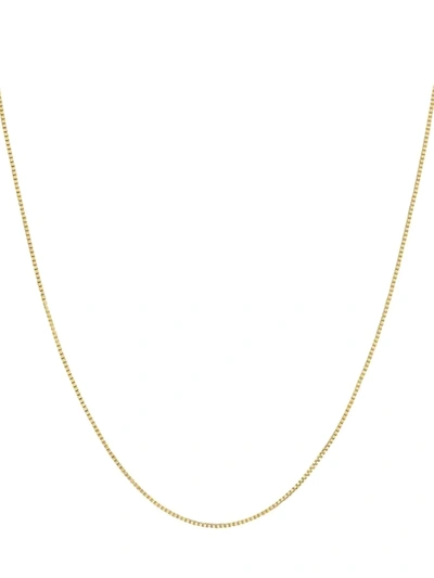 Saks Fifth Avenue Women's 14k Yellow Gold Box Chain Necklace