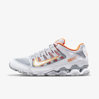 Nike Reax 8 Tr Men's Training Shoes In Wolf Grey,total Orange,white