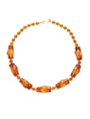 KENNETH JAY LANE WOMEN'S NATURAL BEADED NECKLACE