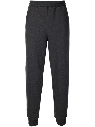Helmut Lang Men's Blur Logo Jogger Pants In Grey