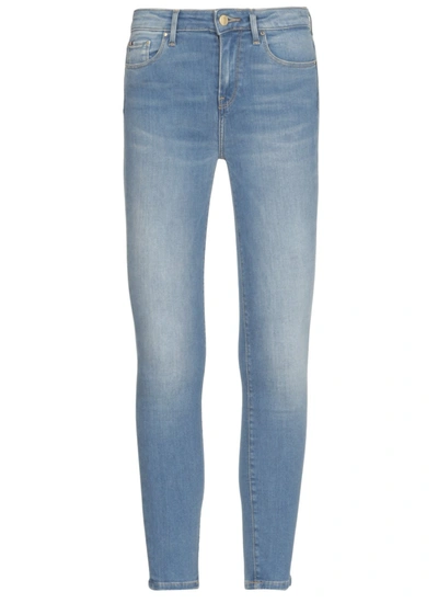 Tommy Hilfiger Mid-rise Skinny Jeans In Blue
