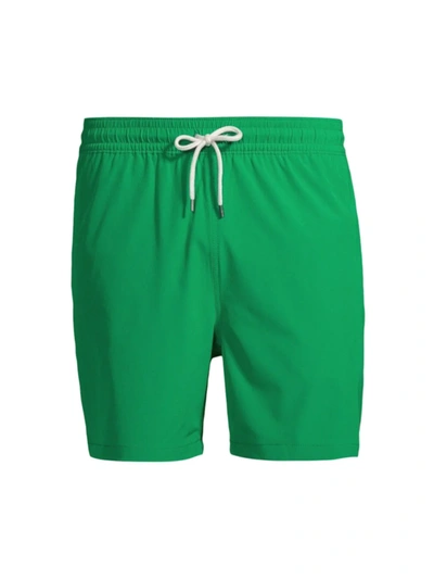 Polo Ralph Lauren Traveler Drawstring Shorts In Yellow