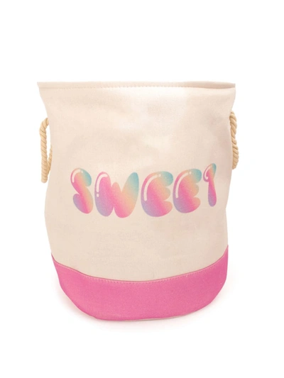By Robynblair Sweet & Sour Storage Bin In Pink