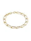 Saks Fifth Avenue 14k Gold Paperclip Chain Bracelet In Yellow