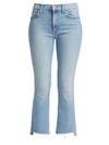 MOTHER WOMEN'S THE INSIDER FRAYED ANKLE JEANS