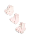 Little Giraffe Baby's Six-pack Socks In Pink