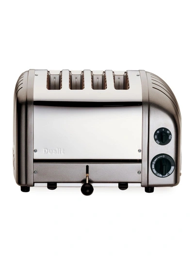 Dualit 4 Slice Newgen Toaster In Metallic Charcoal