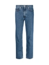 Apc Indigo Martin F Jeans In Ial Washed Indigo