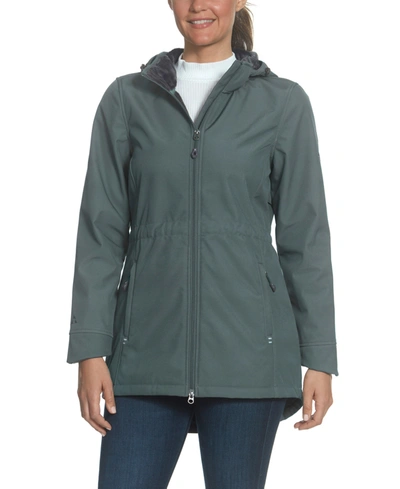 Gerry Women's Florence Soft-shell Parka Coat With Detachable Hood