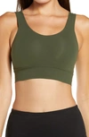 Natori Bliss Flex Wireless Contour Bra (s)lette Bra (s) In Ivy