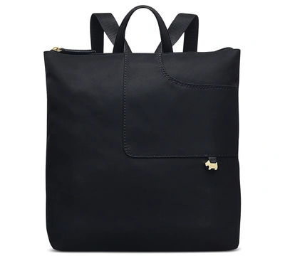 Radley London Women's Pocket Essentials Responsible Zip Top Backpack Bag In Black