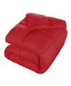 Superior Breathable All Season Down Alternative Comforter, Twin Xl In Red