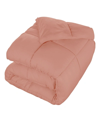 Superior Breathable All Season Down Alternative Comforter, Twin Xl In Blush