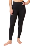 Threads 4 Thought Monica High Waist Crop Leggings In Jet Black