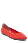 Rothys Rothy's Pointy Toe Flat In Flame Fabric
